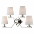 5940 Hudson Valley Baker 4 Light Wall Sconce