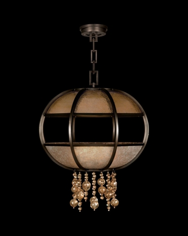 600240ST Fine Art Lamps Singapore Moderne 33 inch 8 Light Pendant