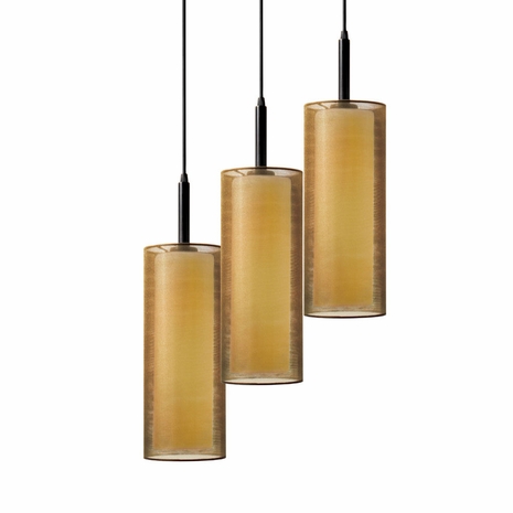 6003 Sonneman Lighting Puri Collection 3 Light Pendant