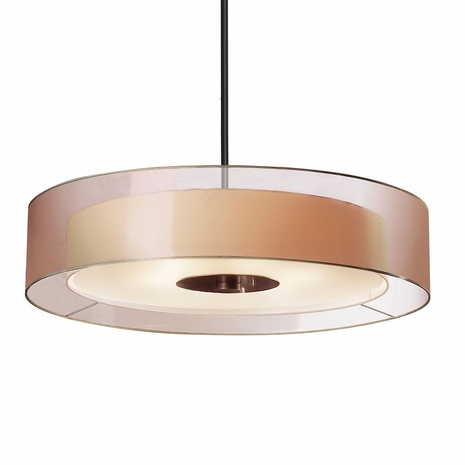 6020 Sonneman Lighting Warm Contemporary Puri Collection 6 Light Pendant