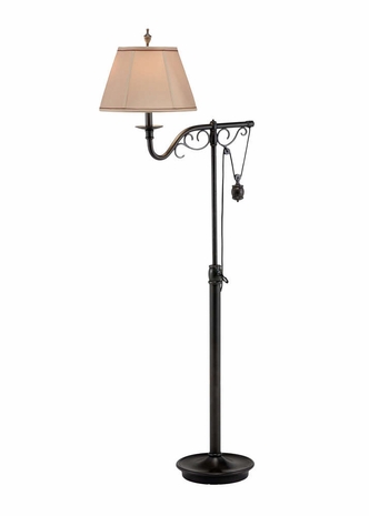 60254 Wildwood Lamps Counterweight Adjustable Lamp in Solid Brass