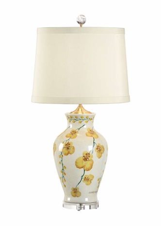60333 Wildwood Lamps Floral Vase Lamp
