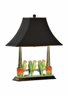 60353-2 Wildwood Budgies Lamp