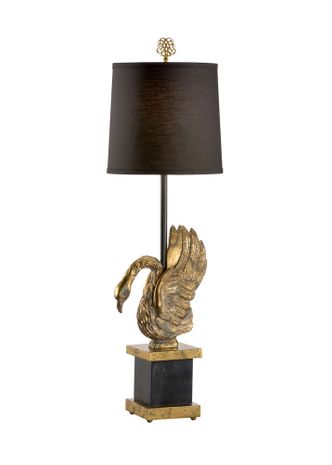 60367 Wildwood Swan Lake Lamp