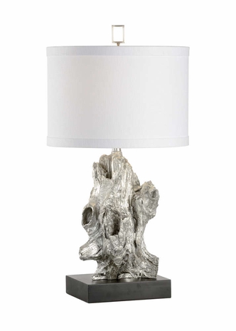 60378 Wildwood Lamps Bayou Lamp-Silver