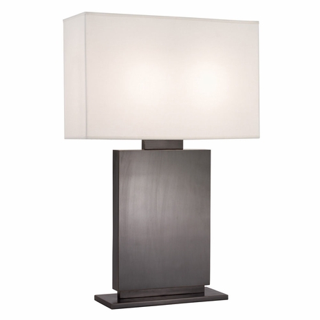 6045 Sonneman Lighting Warm Contemporary Plinth Collection 2 Light Table Lamp