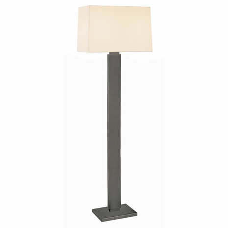 6057.51 Sonneman Modern Origins Plinth Floor Lamp in Black Brass Finish