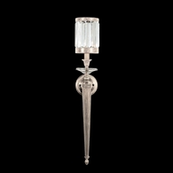 605850-2ST Fine Art Lamps 1 Light Eaton Place 35" Sconce with Silver Finish