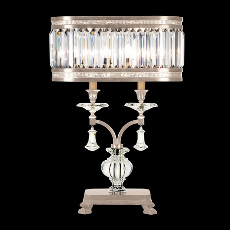 606010-2 Fine Art Lighting Eaton Place 31"H Table Lamp with Silver Finish