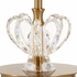 60630 Wildwood Iron Antique Brass VIctoria Buffet Lamp