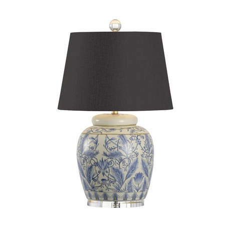 60639-2 Wildwood Porcelain Blue And White Richmond Lamp