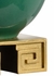 60642 Wildwood Porcelain Green Glaze Tang Lamp - Green