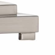 60695 Wildwood Alabaster Natural White Moon Lamp - Silver