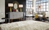 60723 Wildwood 65in. Iron Otis Floor Lamp with Linen Shade and Satin Black Finish
