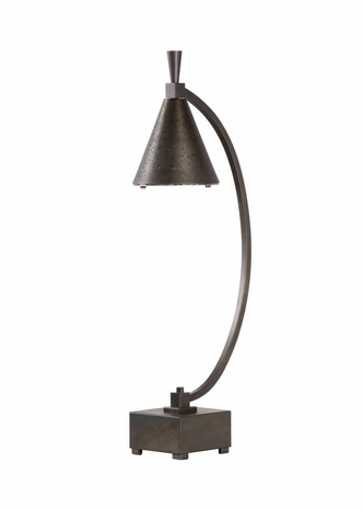 60786 Wildwood Iron Antique Bronze Ruskin Lamp