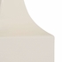 60800 Wildwood 32.5in. Ceramic Palmer Lamp - Snow with Silkette Shade and Snow Glaze/Antique Gold Leaf Finish