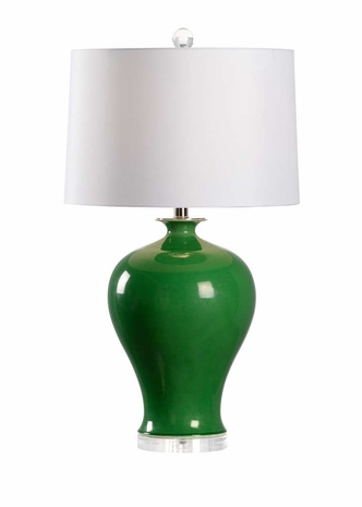 60841 Wildwood Lamps Ying Lamp - Green