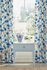 60921 Wildwood Porcelain Blue/White Glaze Prosperity Lamp - Blue