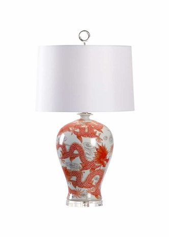 60922 Wildwood Prosperity Lamp - Red