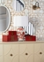 60922 Wildwood Prosperity Lamp - Red