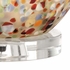 60967 Wildwood 20in. Art Glass Auntie Dot Lamp with Multi Color/Clear Finish