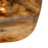 60968 Wildwood 18in. Art Glass Mrs. Brown Lamp with Multi Brown Finish