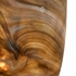 60968 Wildwood 18in. Art Glass Mrs. Brown Lamp with Multi Brown Finish