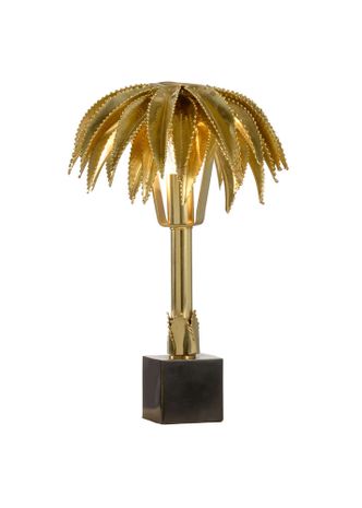 60974 Wildwood Gold Wild Palm Lamp (Sm)