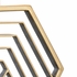 60999 Wildwood Iron Gray/Gold Hexacious Lamp