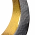 61070 Wildwood 25.5in. Iron Ophelia Lamp with Linen Shade and Matte Black/Antique Gold Leaf Finish