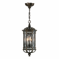 610882 Fine Art Lighting Warwickshire 13"W Outdoor Lantern with Black Finish