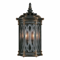 611881 Fine Art Lighting Warwickshire 21"H Outdoor Sconce with Black Finish