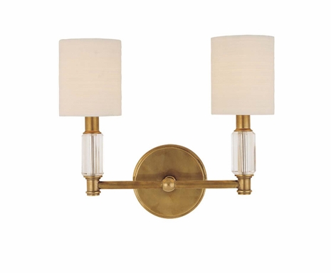 6122-PN-R Hudson Valley Lighting Glacier Wall Sconce (CLEARANCE ITEM)