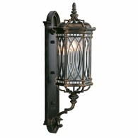 612281 Fine Art Lighting Warwickshire 33"H Outdoor Wall Mount with Black Finish