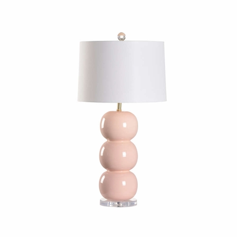 61293 Wildwood Strawberry Cream Lamp