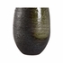 61325-2 Shiga 22.5in. Ceramic Minato Table Lamp with Linen Shade and Green/Brown Glaze Finish
