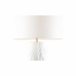 61350 Wildwood Satin Folds Lamp - Blanca