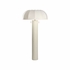 61391 Wildwood 61in. Resin Perruche Floor Lamp with Textured Cream Finish