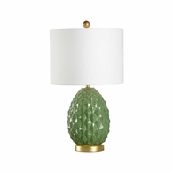 61436 Wildwood Olivia Lamp - Green