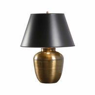 61455 Wildwood Vaughan Lamp - Antique Brass