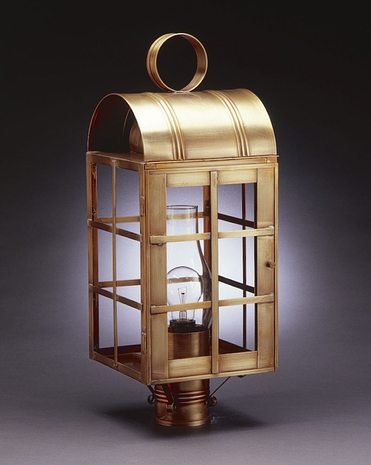 6153 Northeast Lantern Adams (3) Light Candelabra Post Fixture With Multiple Glass & Finish Options