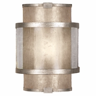 618050-2ST Fine Art Lamps 1 Light Singapore Moderne 12" Sconce with Silver Finish