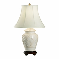 620 Wildwood Tuscan Ceramic White Glaze China Today Lamp