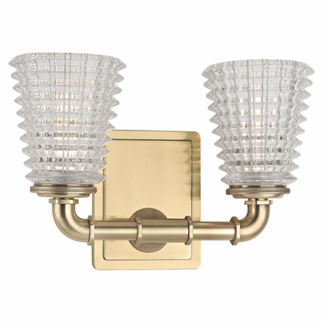 6222 Hudson Valley Westbrook 2 Light Bath Bracket
