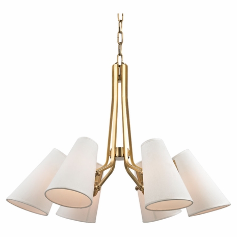 6346 Hudson Valley Patten 6 Light Chandelier