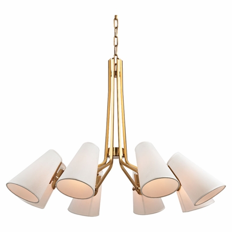 6348 Hudson Valley Patten 8 Light Chandelier