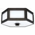 6416 Hudson Valley Nassau 3 Light Flush Mount