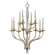 6434 Hudson Valley Lauderhill 12 Light Chandelier
