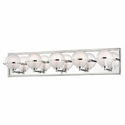 6445 Hudson Valley Axiom 5 Light Bath Bracket