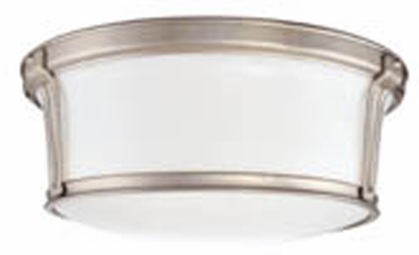 6513-SN-R Hudson Valley Lighting Newport Flush Mount (CLEARANCE ITEM)